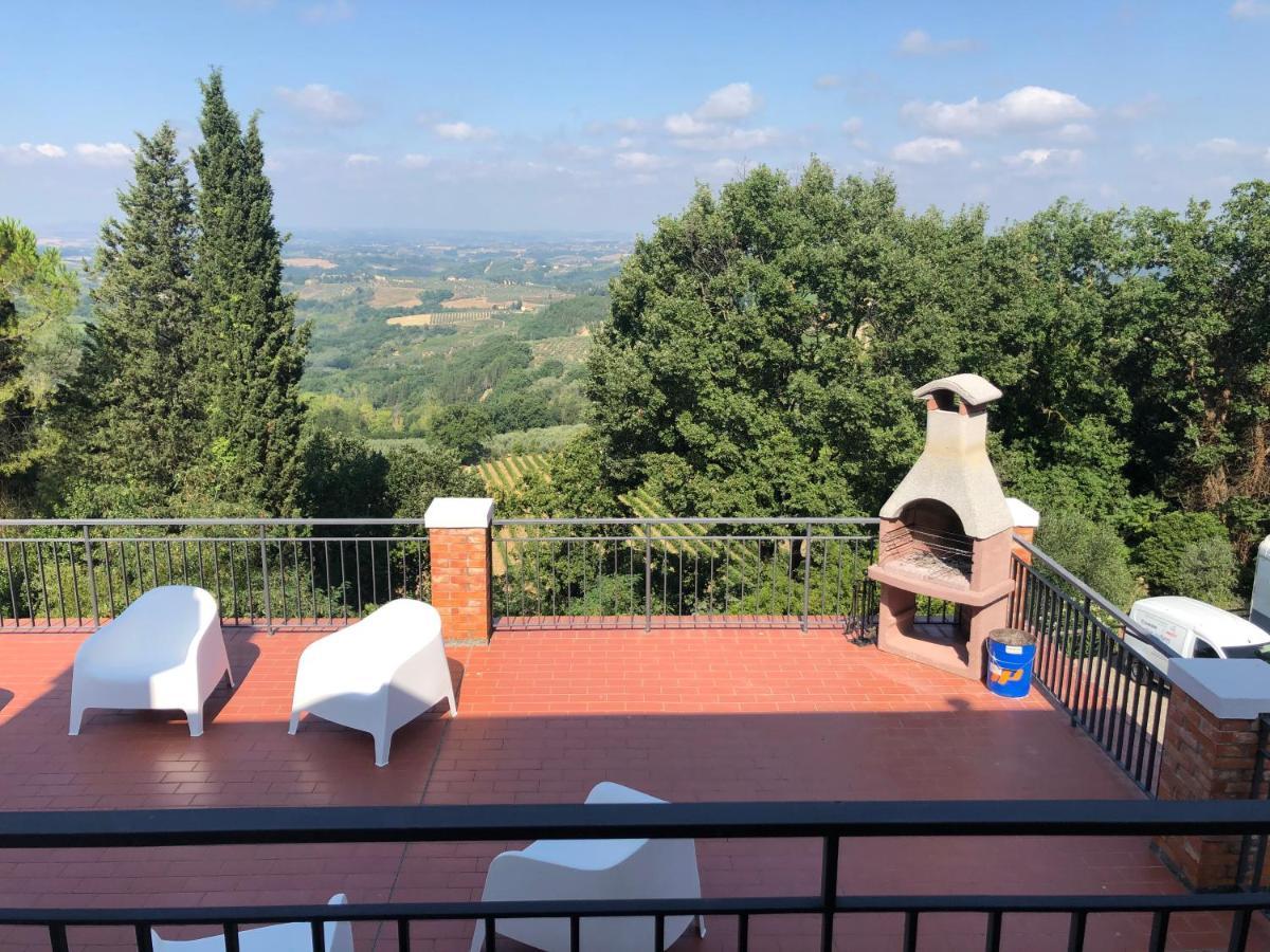 Appartamento Con Vista Sulle Colline Toscane Montespertoli Kültér fotó