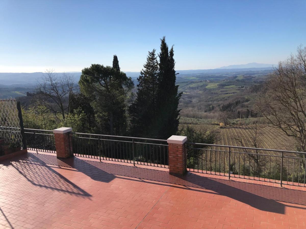 Appartamento Con Vista Sulle Colline Toscane Montespertoli Kültér fotó