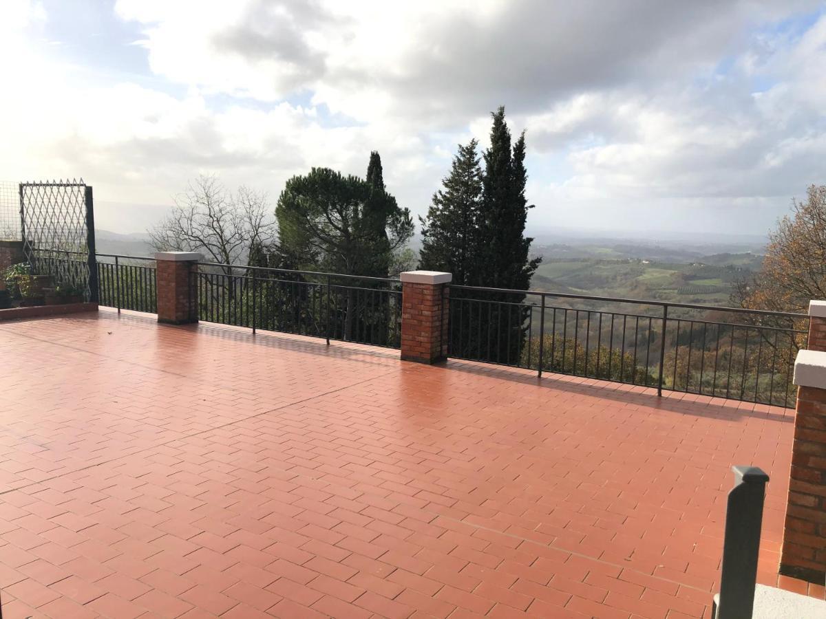 Appartamento Con Vista Sulle Colline Toscane Montespertoli Kültér fotó